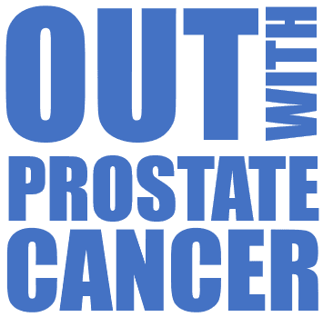 OUT with PROSTATE CANCER logo