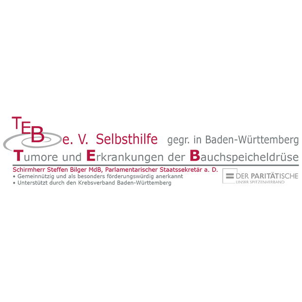 TEB Selbsthilfe Tumore und Erkrankungen der Bauchspeicheldrüse logo